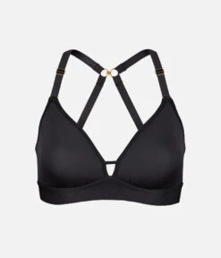 The Spacer Bra: Jet Black 25 The Spacer Bra: Jet Black -Outlet No Wire Bras Store 07 product flat front1 spacer bra jet black