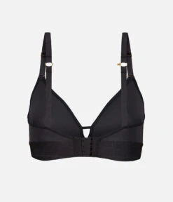 The Spacer Bra: Jet Black 26 The Spacer Bra: Jet Black -Outlet No Wire Bras Store 08 product flat back spacer bra jet black