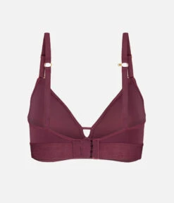 The Spacer Bra: Plum -Outlet No Wire Bras Store 08 product flat back spacer bra plum