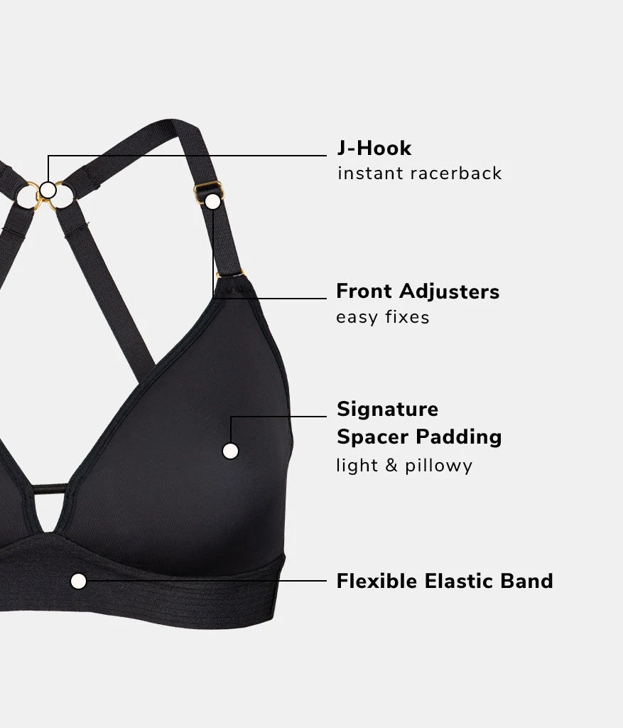 The Spacer Bra: Jet Black 14 The Spacer Bra: Jet Black - Image 14