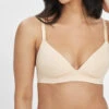 The All-Day Plunge No-Wire Bra: Toasted Almond