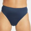 The Swim High Waist Bikini Bottom: Navy