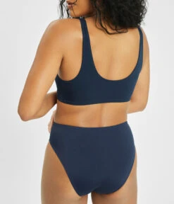 The All-You & Bikini Swim Bundle: Navy 7 The All-You & Bikini Swim Bundle: Navy -Outlet No Wire Bras Store 3 on model back all you swim bralette navy 78e2e922 74a8 4ee9 9eb3 aadbab329983