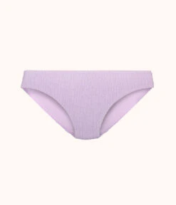 The Swim Ruched Bikini Bottom: Lilac -Outlet No Wire Bras Store 3 product flat front ruched bikini lilac e881fd1d 4ae4 48d6 9b79 a2abaab3e6bf