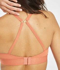 The Spacer Bra: Terracotta -Outlet No Wire Bras Store 4 on model back1 spacer bra terracotta 8cee326c 0e38 46f0 ab27 542f4d0e5558