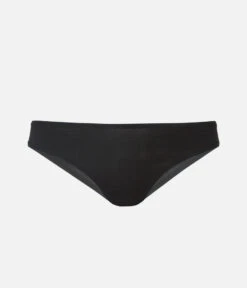 The All-Day Bikini: Jet Black -Outlet No Wire Bras Store 4 product flat front all day bikini jet black
