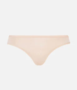 The All-Day Thong: Toasted Almond -Outlet No Wire Bras Store 4 product flat front all day thong toasted almond