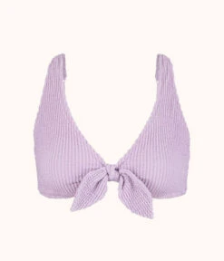 The Swim Ruched Plunge Bralette: Lilac -Outlet No Wire Bras Store 4 product flat front ruched plunge bralette lilac 591cbbaa e5f6 49b4 9ccf f1593aefd09f