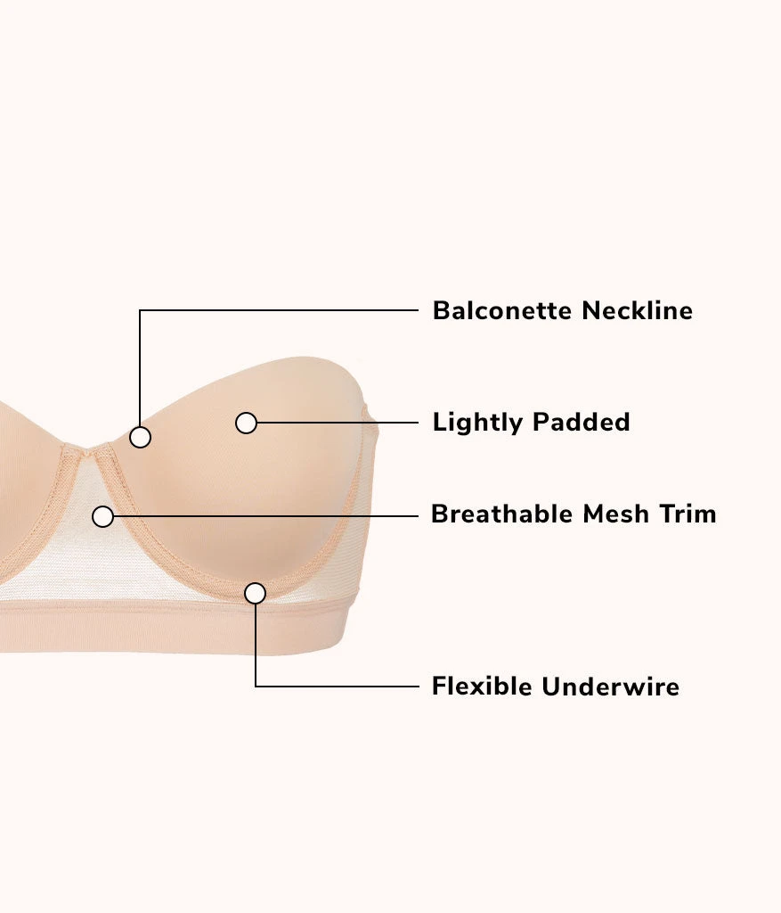 The Smooth Strapless: Toasted Almond 4 The Smooth Strapless: Toasted Almond - Image 4