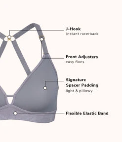 The Spacer Bra Bundle: Jet Black/Smoke 7 The Spacer Bra Bundle: Jet Black/Smoke -Outlet No Wire Bras Store 4 product flat front spacer bra bundle multi d402e31b a08b 46eb ae07 74b754f23744