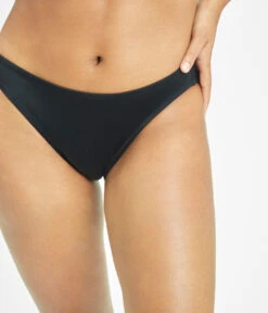 The All-You & Bikini Swim Bundle: Jet Black -Outlet No Wire Bras Store 5 on model front swim bikini bottom jet black eec6cedf c5dc 459a a4a0 e2ca084f5f8a