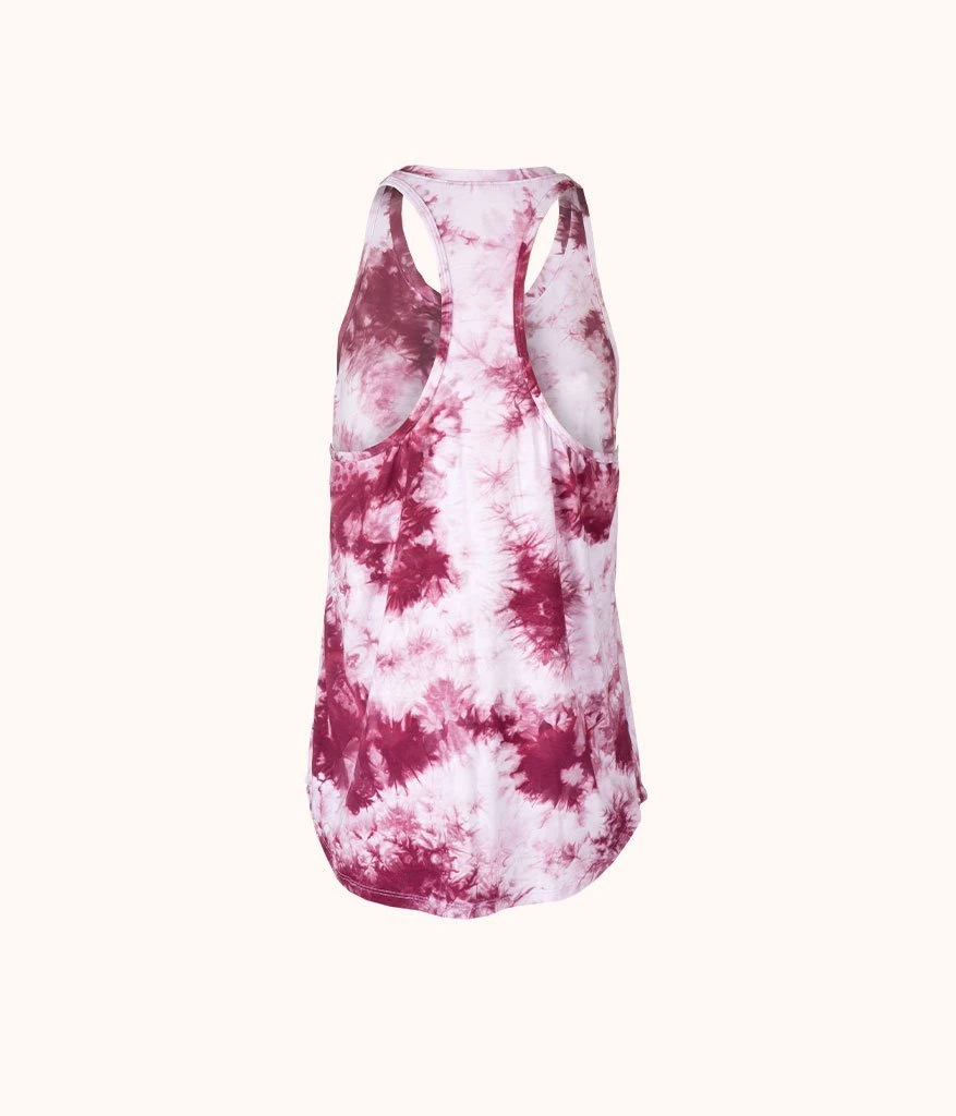 The All-Day Tie Dye Tank: Pink Tie Dye - Image 5