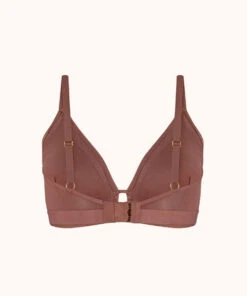 The Busty Bralette: Umber -Outlet No Wire Bras Store 5 product flat back busty bralette umber