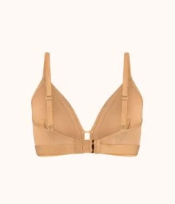 The Busty Bralette: Warm Oak -Outlet No Wire Bras Store 5 product flat back busty bralette warm oak b0a357a3 e9b9 481d 85ad 3492a2b9082c