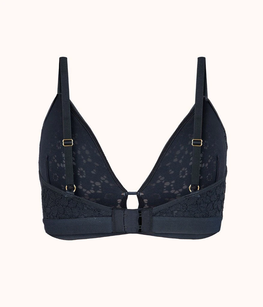 The Floral Lace Busty Bralette: Night Sky - Image 5