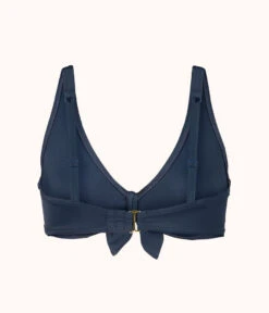 The Swim Plunge Bralette: Navy -Outlet No Wire Bras Store 5 product flat back plunge bralette navy 4e6e09f3 737d 42dc b03a f53c650c6164