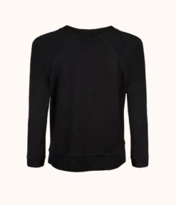 The Terry-Soft Sweatshirt: Jet Black -Outlet No Wire Bras Store 5 product flat back terry soft sweatshirt jet black 91d2a962 398c 4359 86c2 42d00e807757