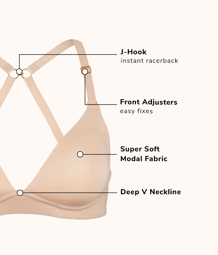 The All-Day Plunge No-Wire Bra Bundle: Jet Black/Toasted Almond - Image 4