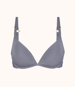 The Deep V No-Wire Push-Up: Smoke -Outlet No Wire Bras Store 5 product flat front deep v no wire push up smoke 680f8324 369d 4807 b126 1f1ce4db29b2