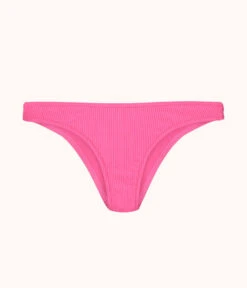 The Swim Ribbed Cheeky Bottom: Magenta -Outlet No Wire Bras Store 5 product flat front ribbed cheeky swim bottom magenta 2c7bd30e 663e 4724 bf0a 62f8f3c8df71