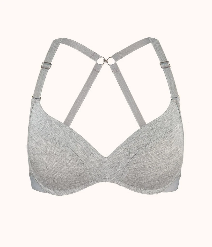 The All-Day No-Wire Push-Up: Heather Gray - Image 6