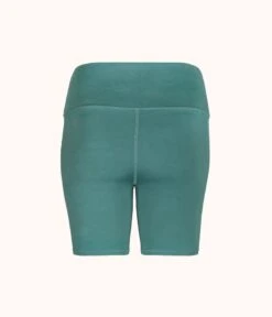 The Active Bike Short: Harbor Green -Outlet No Wire Bras Store 6 product flat back active bike short harbor green e9aea5c6 5951 4743 918a ce8f85922444