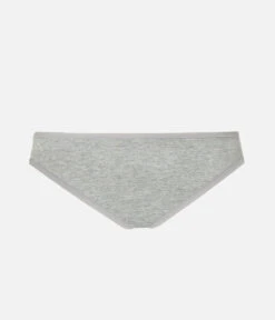 The All-Day Bikini: Heather Gray -Outlet No Wire Bras Store 6 product flat back all day bikini heather gray