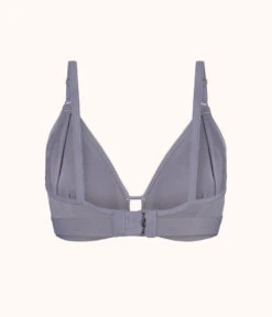 The Busty Nursing Bralette: Smoke -Outlet No Wire Bras Store 6 product flat back busty maternity bralette smoke 31d76e11 58b7 41fc b94a 0db3a00b3fab
