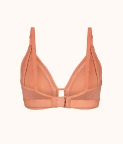 The Busty Nursing Bralette: Terracotta 11 The Busty Nursing Bralette: Terracotta -Outlet No Wire Bras Store 6 product flat back busty maternity bralette terracotta f2dad5c6 1285 4e31 af4d 696bd6826ae6