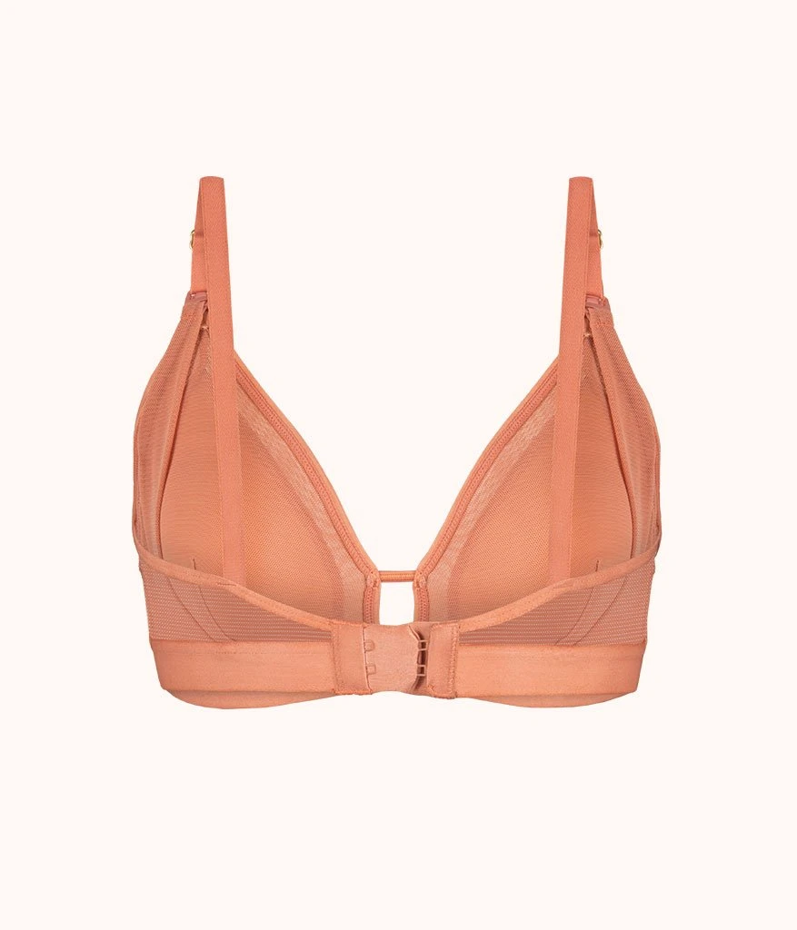 The Busty Nursing Bralette: Terracotta 6 The Busty Nursing Bralette: Terracotta - Image 6