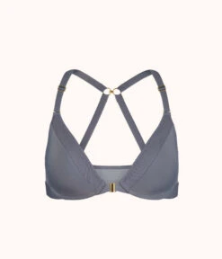 The Front Close No-Wire Bra: Smoke -Outlet No Wire Bras Store 6 product flat front1 front close no wire bra smoke 4ed3b89a cb3f 4721 a757 ba44d31d4ba1