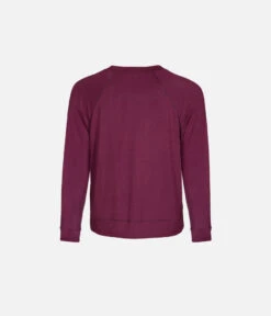 The All-Day Crew Long-Sleeve: Plum 13 The All-Day Crew Long-Sleeve: Plum -Outlet No Wire Bras Store 7 product flat back all day crew long sleeve plum