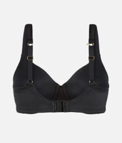 The Minimizer Bra: Jet Black -Outlet No Wire Bras Store 7 product flat back minimizer jet black
