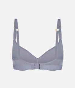 The No-Wire Push-Up: Smoke -Outlet No Wire Bras Store 7 product flat back no wire push up smoke