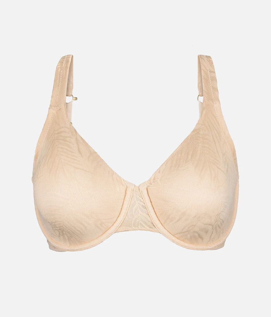 The Smooth Lace Minimizer Bra: Toasted Almond 7 The Smooth Lace Minimizer Bra: Toasted Almond - Image 7