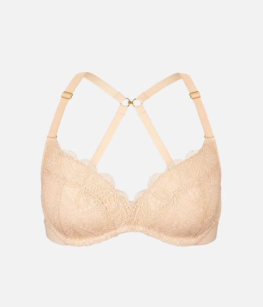 The Lace No-Wire Push-Up: Toasted Almond 11 The Lace No-Wire Push-Up: Toasted Almond - Image 11