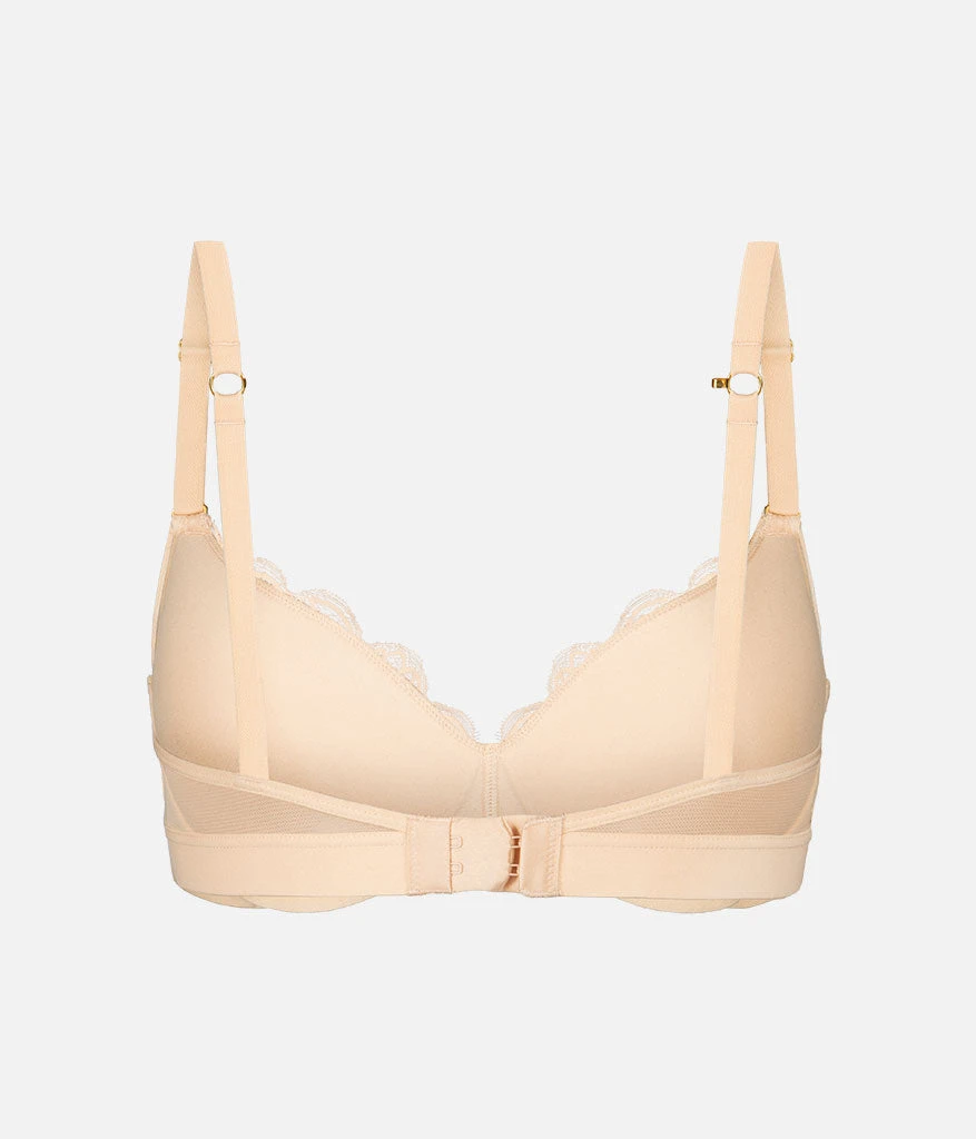 The Lace No-Wire Push-Up: Toasted Almond 12 The Lace No-Wire Push-Up: Toasted Almond - Image 12