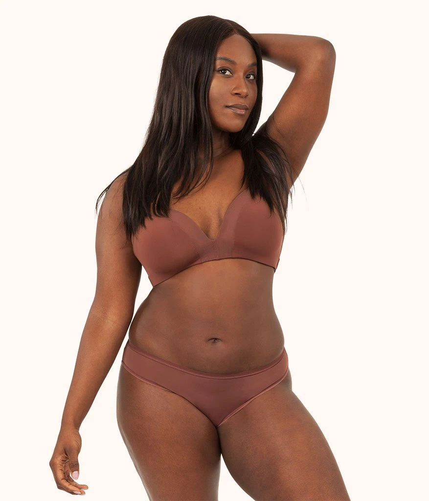 The Mesh Back Bikini: Umber 3 The Mesh Back Bikini: Umber - Image 3