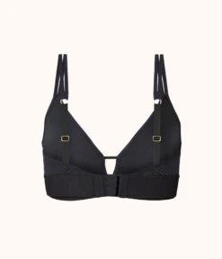 Outlet No Wire Bras Store -Outlet No Wire Bras Store product flat back deco mesh bralette jet black c5e4fd49 43d8 4799 8605 9ad9709ad5de