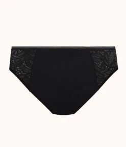 The Lace High Waist Bikini: Jet Black 9 The Lace High Waist Bikini: Jet Black -Outlet No Wire Bras Store product flat back palm lace brief jet black d1137b25 475e 4c11 ab7f 364283b8c791