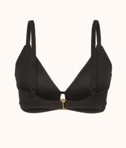 The Swim Busty Bralette: Jet Black -Outlet No Wire Bras Store product flat back the busty bralette top jet black 63bf0764 f560 45a2 9dcb 377af1025970