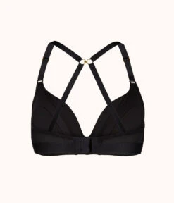 The No-Wire Nursing Bra: Jet Black -Outlet No Wire Bras Store product flat back1 no wire maternity jet black ea8fb101 3b30 4a36 a014 4b4227889f76