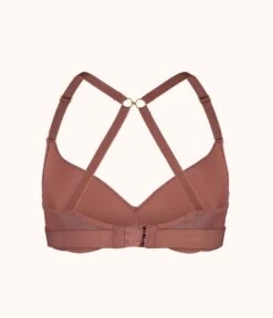 The No-Wire Push-Up: Umber -Outlet No Wire Bras Store product flat back1 no wire push up umber 7537b8d4 616d 4be9 90c8 1224f2fd5f6d