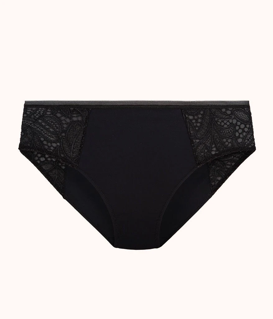 The Lace High Waist Bikini: Jet Black 4 The Lace High Waist Bikini: Jet Black - Image 4