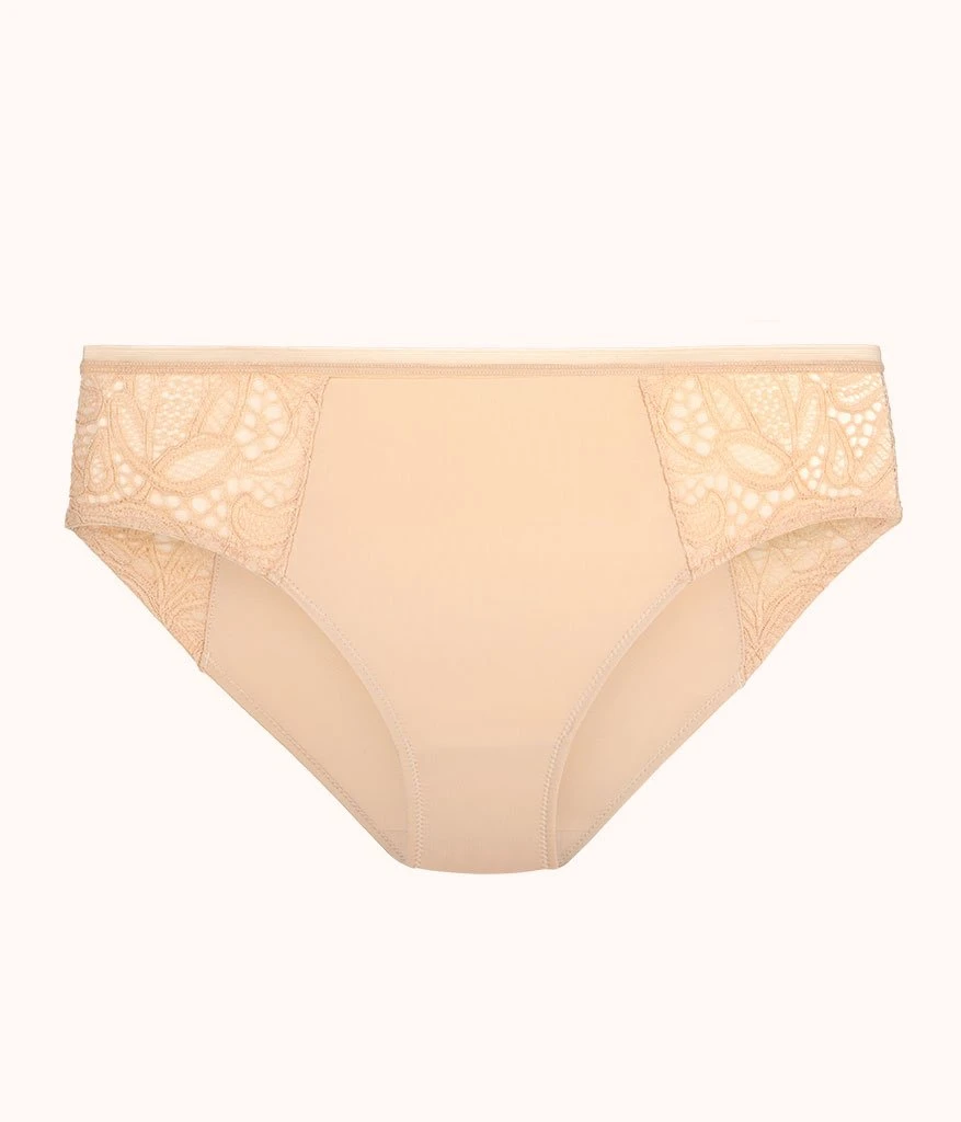 The Lace High Waist Bikini: Toasted Almond 4 The Lace High Waist Bikini: Toasted Almond - Image 4