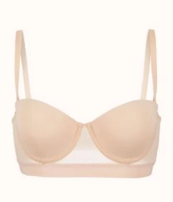The Smooth Strapless: Toasted Almond 12 The Smooth Strapless: Toasted Almond -Outlet No Wire Bras Store product flat front1 strapless smooth toasted almond c07f9b31 8d8c 477c 87dc b218535c8fcb