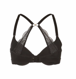 The T-Shirt Bra: Jet Black -Outlet No Wire Bras Store product flat side tshirt jetblack 5063c8cb 5708 44fb 83b5 d16c69a48f4b